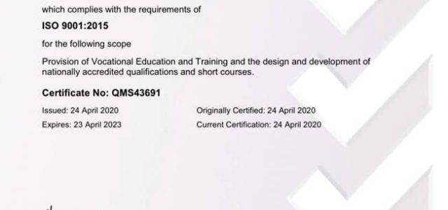 ISO Certification