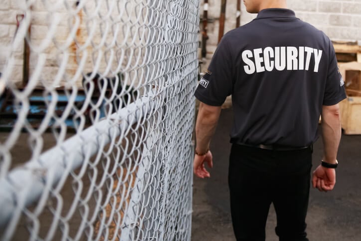 the role of a security guard