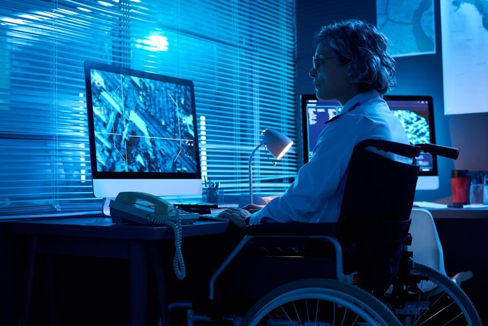 Security Officer with a Disability
